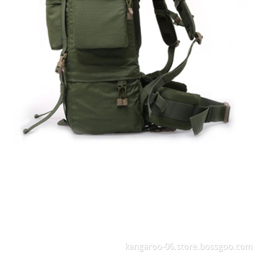 One Large Hidden Compartment Nylon Fabric Rucksack Backpack